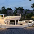 The Modern Bridge 3d model