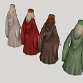 Characters 3d model