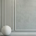 Minimalist Wainscoting Wall Design For Interior Decor