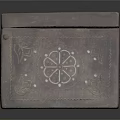 Intricate Handcrafted Wooden Storage Box With Carved Patterns For Decorative Home Storage