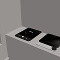 induction cooker 3d model