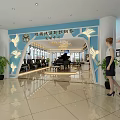 Elegant Piano Store Interior With Pianos On Display Person Playing And Chandelier Lighting