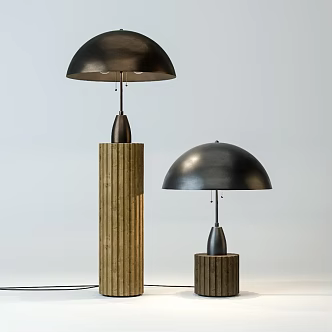 Modern table lamp 3d model