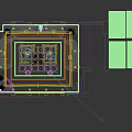 Modern Luxury KTV Interior Design With Comfortable Sofa And Crystal Chandelier