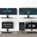modern computer 3d model