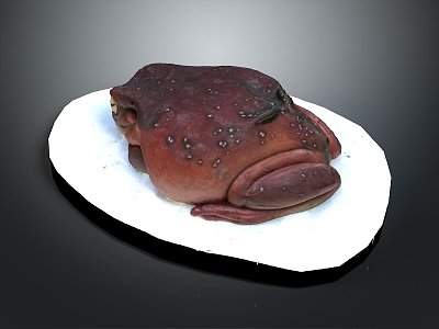 Frog Poison Frog Game Frog Reptile Cold Blooded Animal Reptile 3d model