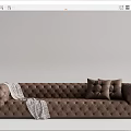 Modern RH Multiplayer Sofa 3d model