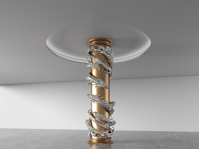 Modern Column 3d model