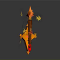 Enchanted Magic Wand With Shining Stars And Open Spell Book