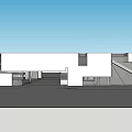 Modern Commercial Complex With CHANEL DIOR Brand Stores And Modern Exterior Design