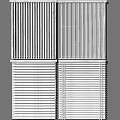 Beautiful White Window Blinds Various Design Styles Home Interior Ideas 3d model