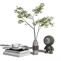 Modern Ornaments Combination Vase Ornaments 3d model