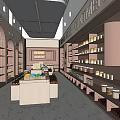 Wen Chuang Store Chao Brand Store Art Store Convenience Store Intangible Cultural Products Store 3d model