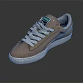 Metallic Gold Shiny Sneakers With White Laces And White Sole Design