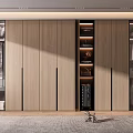 Modern wardrobe 3d model