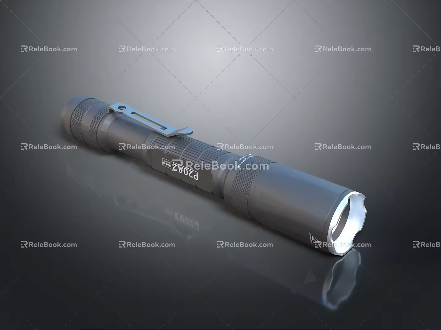 Flashlight flashlight flashlight military flashlight lighting tools tactical flashlight charging flashlight 3d model