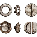Vintage Metal Handles With Different Shapes For Furniture Cabinet Use