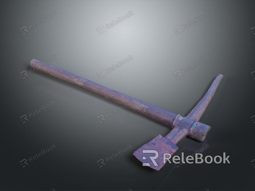 Tomahawk Axe Wooden Axe Handle Axe Mountain Axe Chopping Wood Axe Chopping Wood Axe Magic Axe model