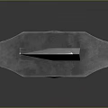 Tactical Military Style Knife With Textured Handle And Sharp Metal Blade