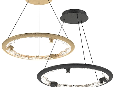 Modern Simple Light Luxury Chandelier Simple Light Luxury Chandelier Restaurant Chandelier 3d model