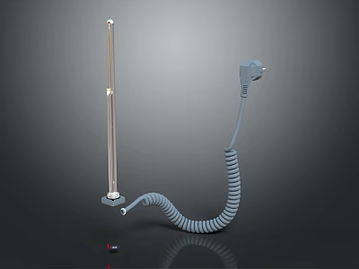 Modern socket electric heating element electric heating body electric heating element 3d model