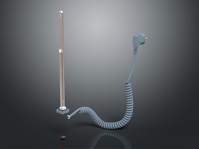 Modern socket electric heating element electric heating body electric heating element 3d model