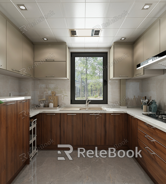 Modern Kitchen Kitchen Cabinets model