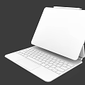 Modern Tablet With Detachable Keyboard And Vibrant Display In Sleek Design