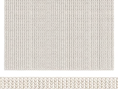 Square Beige Woven Rug With Knitted Texture For Living Room Home Decor 3d model