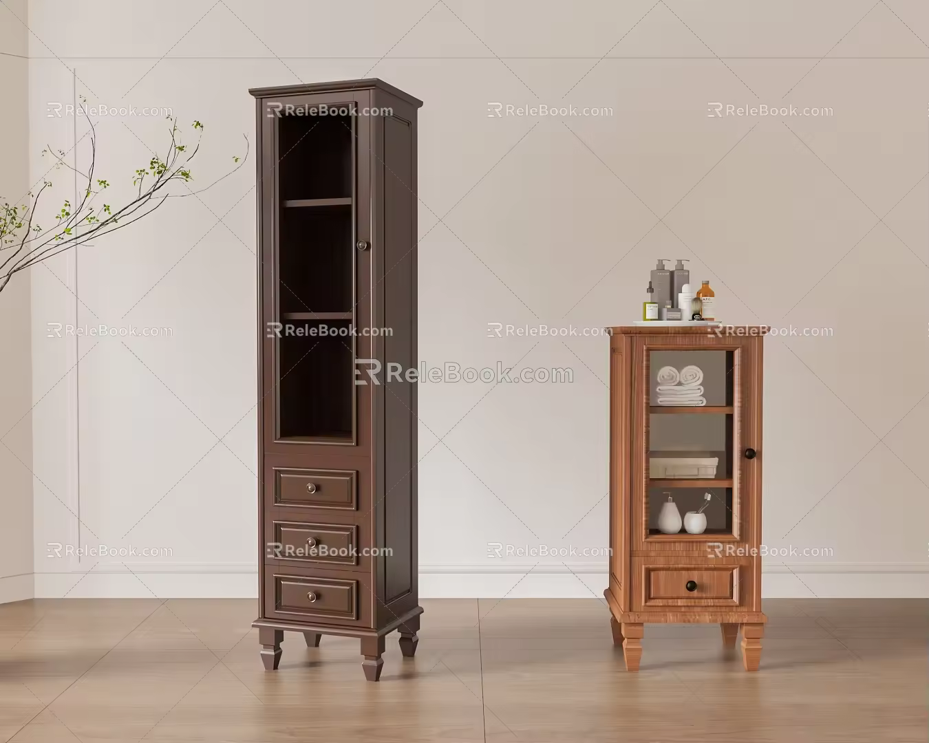 Bookcase 3d model