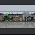 MIA TIBO Fashion Clothing Store Interior With Mannequins And Apparel Displays