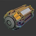 modern life-support module life-support system science-fiction module life module 3d model