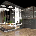 Sengebai'er Wood Industry Modern Architecture With Glass Facade And Showroom Design