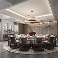 New Chinese-style private room 3d model