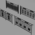 Modern Decorative Metal Railings In Various Styles With Ornate Patterns And Sturdy Structure