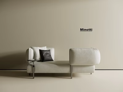Modern Sofa Stool Modern Bed End Stool Modern Cottage Single Sofa Casual Sofa 3d model
