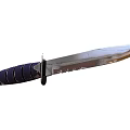 dagger weapon knife cold weapon saber 3d model