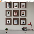BoConcert Bookshelf Book Storage Rack Ornaments 3d model