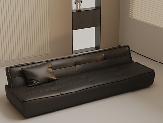 Three-seat sofa 3d model