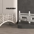 Landscape Bridge Landscape Bridge Courtyard Bridge Small Wooden Bridge Small Stone Bridge Small Arch Bridge Small Flat Bridge Timber 3d model