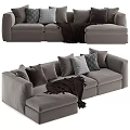 Poliform Dune corner sofa 3d model