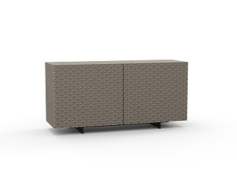 Modern Side Cabinet Sideboard 3d model