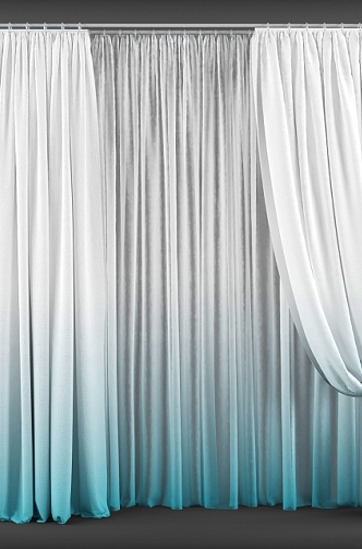 Curtains 3d model