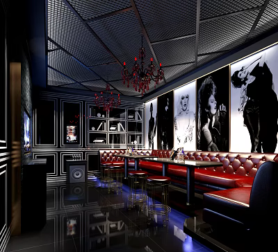 KTV Box Room 3d model