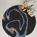 Modern Round Carpet 3d model