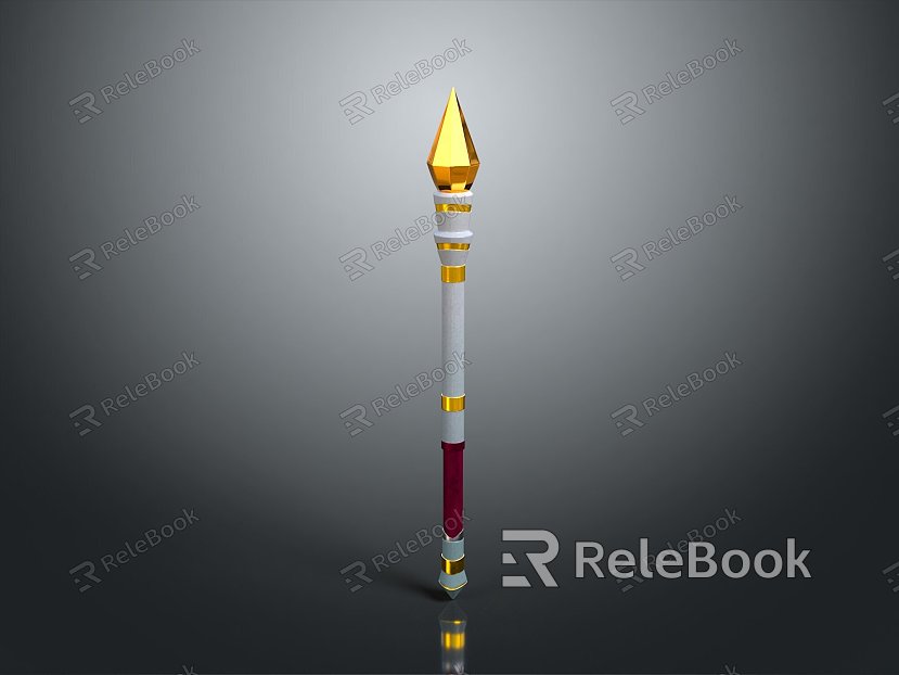 Scepter Ancient Scepter Cane Ancient Scepter Magic Scepter Metal Scepter Classical Scepter Magic Scepter model