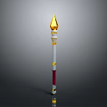 Scepter Ancient Scepter Cane Ancient Scepter Magic Scepter Metal Scepter Classical Scepter Magic Scepter 3d model