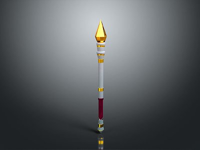 Scepter Ancient Scepter Cane Ancient Scepter Magic Scepter Metal Scepter Classical Scepter Magic Scepter 3d model