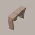 Modern table ta 3d model