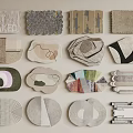 Stylish Rugs with Various Modern Abstract Patterns and Creative Shapes Design